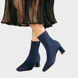 Botas ortopédicas de punto elegantes