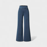 Irene - Pantalones de mezclilla de corte largo