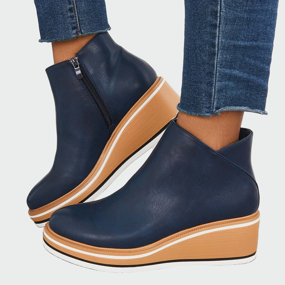 Botines ortopédicos de cuero para Valentina