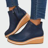 Botines ortopédicos de cuero para Valentina