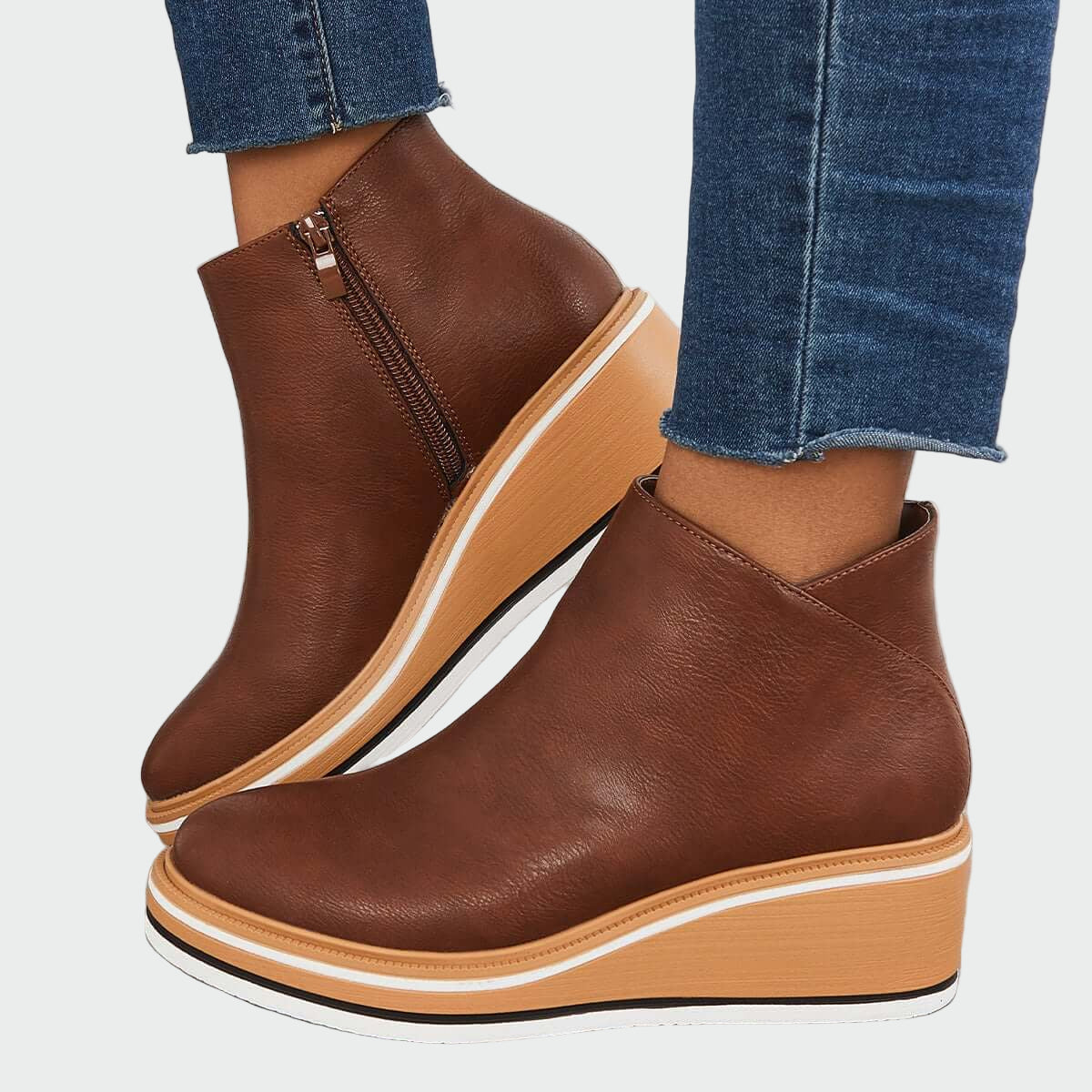 Botines ortopédicos de cuero para Valentina