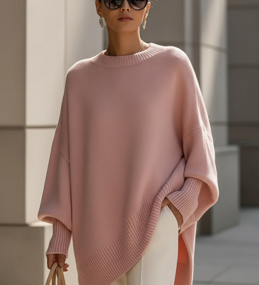 Rosa - Malha Oversized Elegante