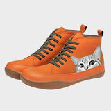 Kitty - Botas de cuero para las amantes de los gatos