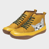 Kitty - Botas de cuero para las amantes de los gatos
