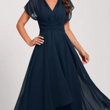 Elena - Vestido Midi Elegante para Ocasiones Formales