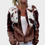 Sara - Cardigan Floral de Otoño Elegante