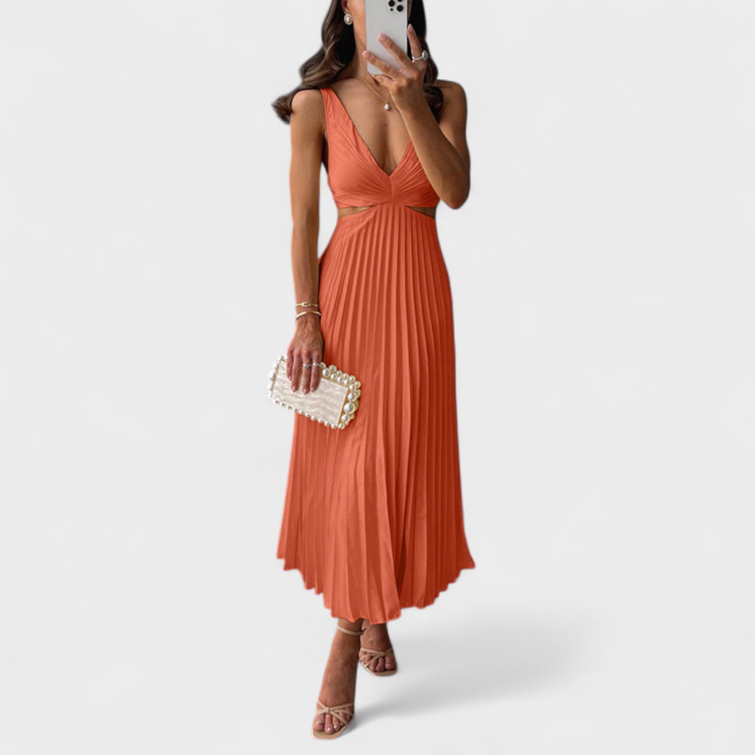 Eva - Vestido midi elegante