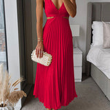 Camila - Vestido Midi Sem Mangas Elegante