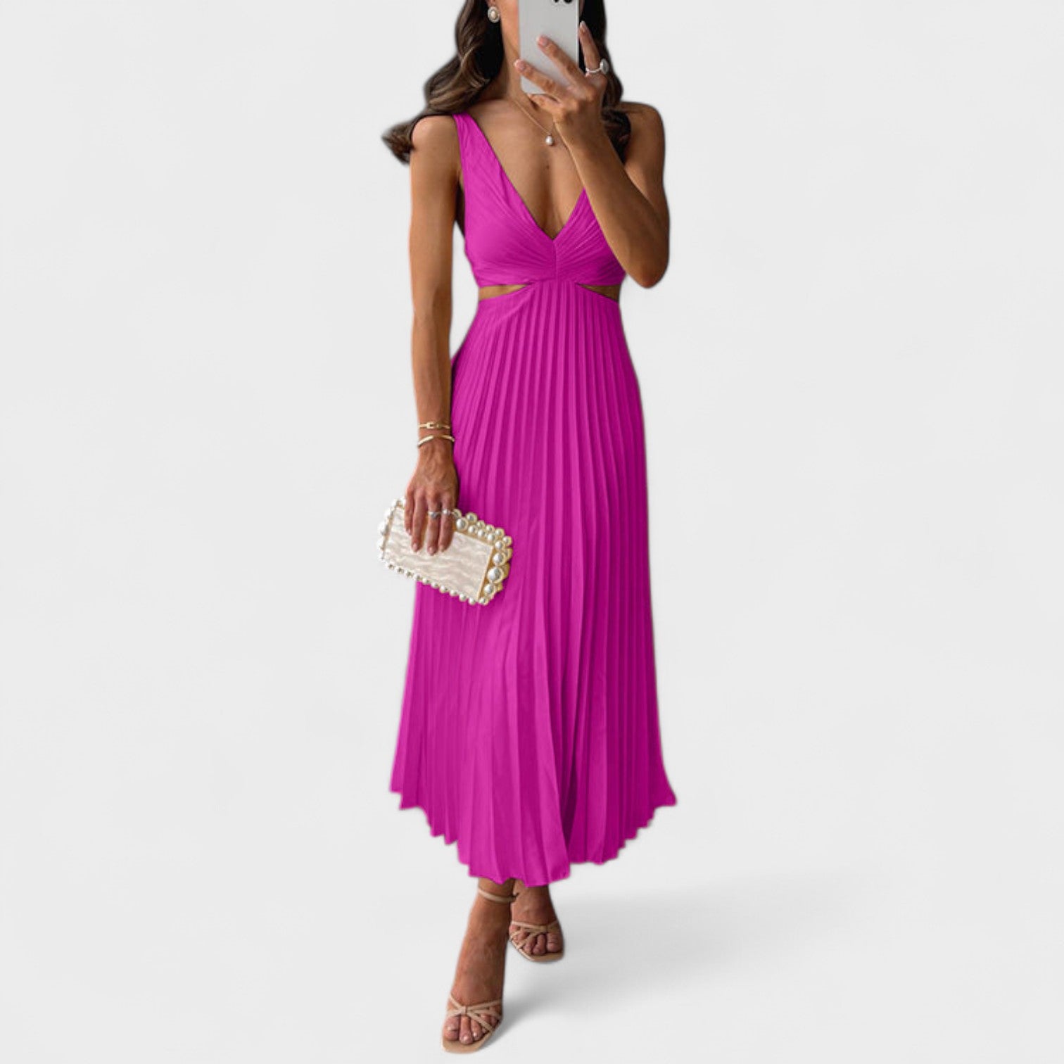 Eva - Vestido midi elegante