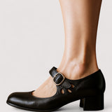Clara - Elegante Scarpín de Cuero Sintético
