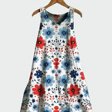 Vestido con Estampado Floral