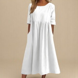 Minea - Vestido de Algodón Fresco