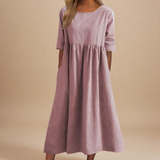 Minea - Vestido de Algodón Fresco