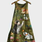 Vestido de Fazenda Elegante
