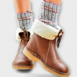 Zeita - Botas impermeables con forro de lana
