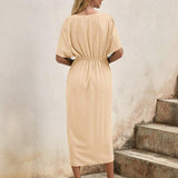 Caia - Vestido Midi Sobrepuesto