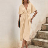 Caia - Vestido Midi Sobrepuesto