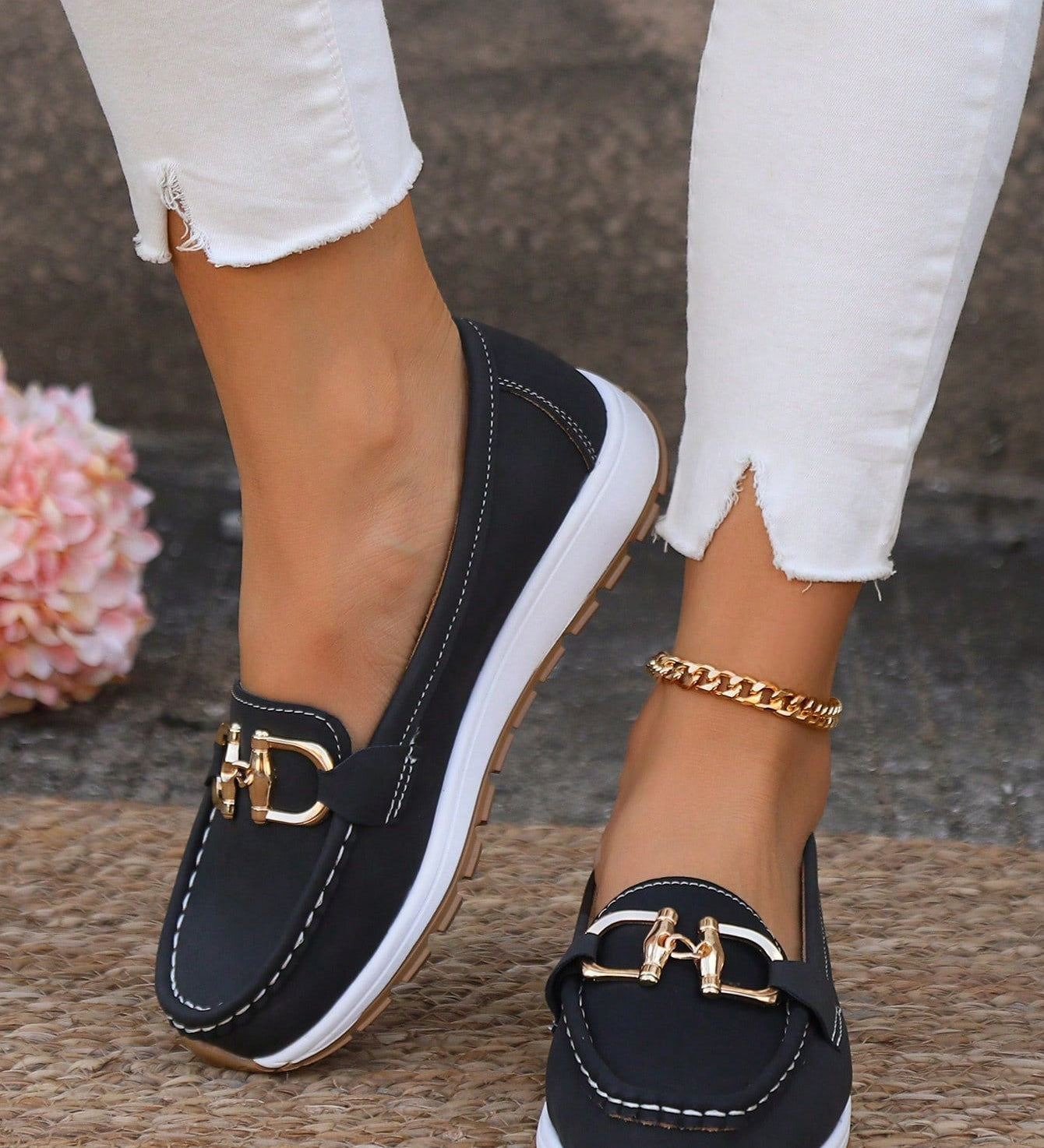 Elia - Zapatos Planos con Hebilla
