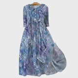 Vestido Floral del Crepúsculo