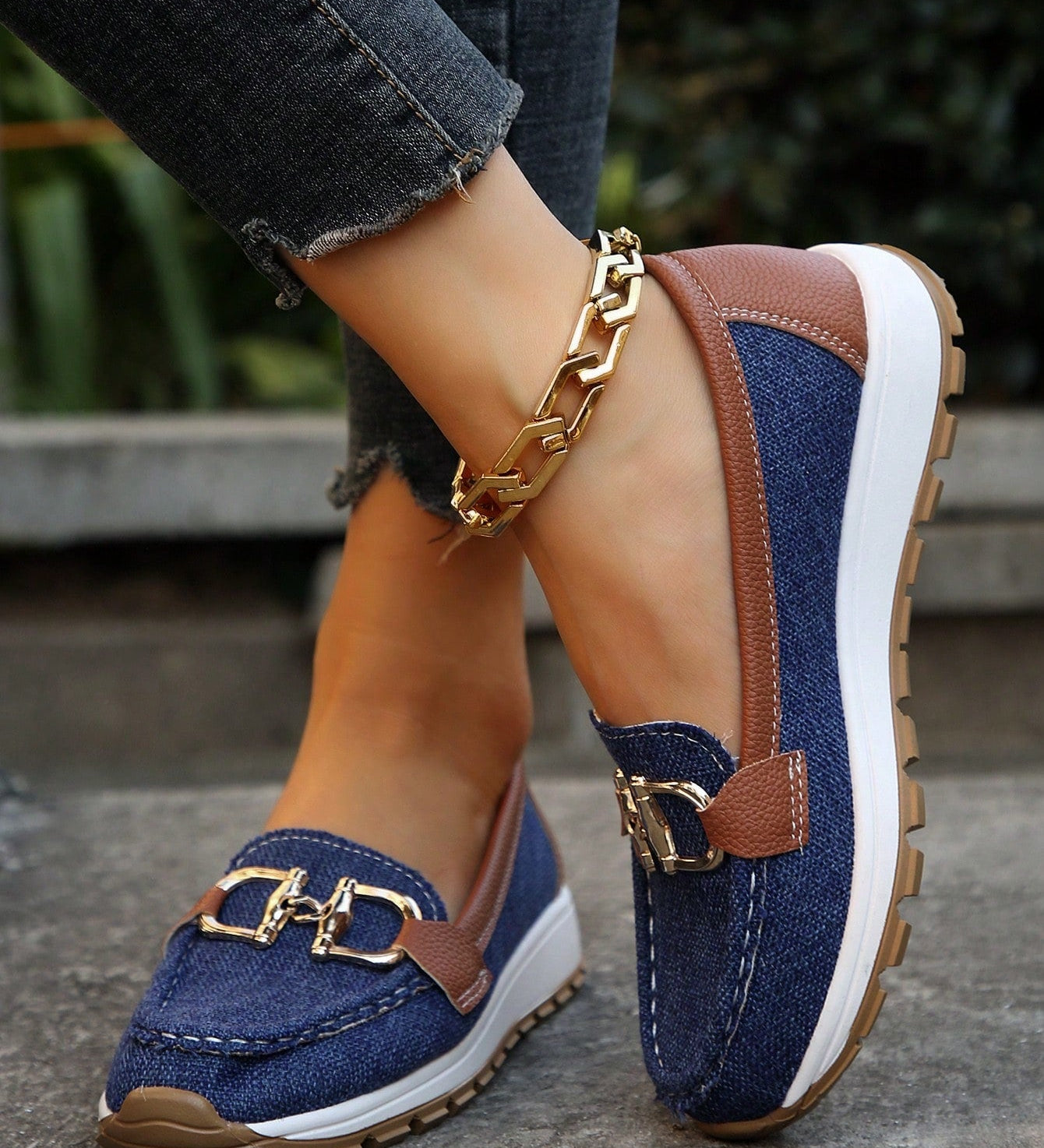 Elia - Zapatos Planos con Hebilla