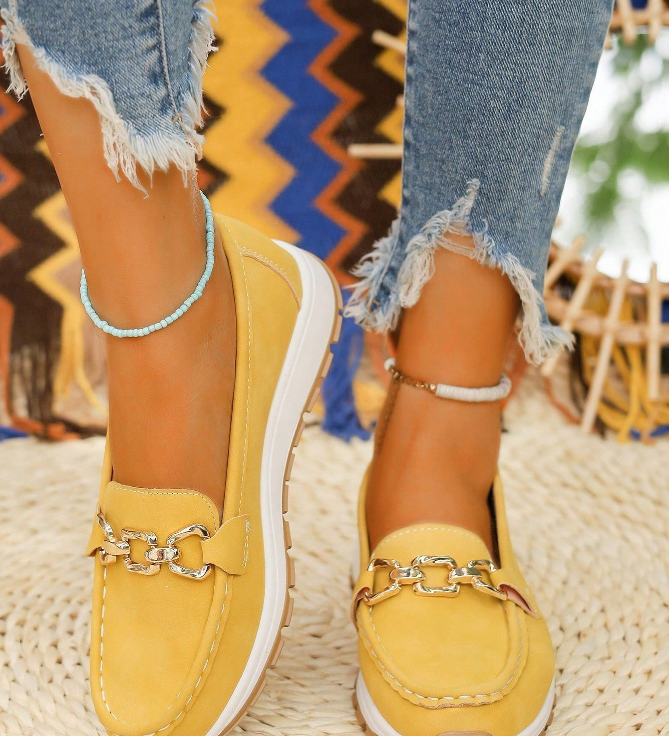 Elia - Zapatos Planos con Hebilla