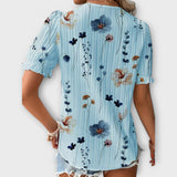 Emilia - Blusa con escote en V