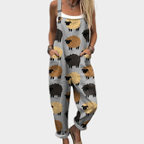 Macacón cómodo con estampado elegante
