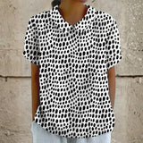 Liliana - Blusa con Estampado de Lunares