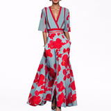 Valentina - Vestido Maxi Chic con Escote Elegante