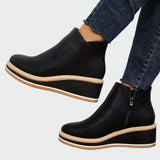 Botines ortopédicos de cuero para Valentina