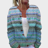 Isabelita - Cardigan Floral de Otoño