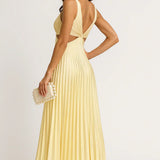 Camila - Vestido Midi Sem Mangas Elegante