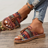 Leena - Sandalias Ortopédicas Planas Confortables y Elegantes