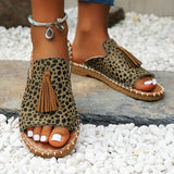 Leena - Sandalias Ortopédicas Planas Confortables y Elegantes