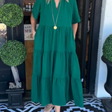 Carlota - Vestido Maxi con Movimiento Elegante