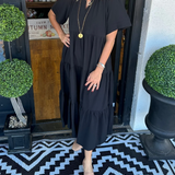 Carlota - Vestido Maxi con Movimiento Elegante
