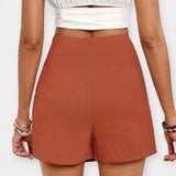 Shorts de Cintura Alta con Falda - Valentina