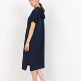 Sásquia - Vestido casual con capucha elegante