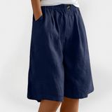Pantalones de Lino con Bolsos para Valentina