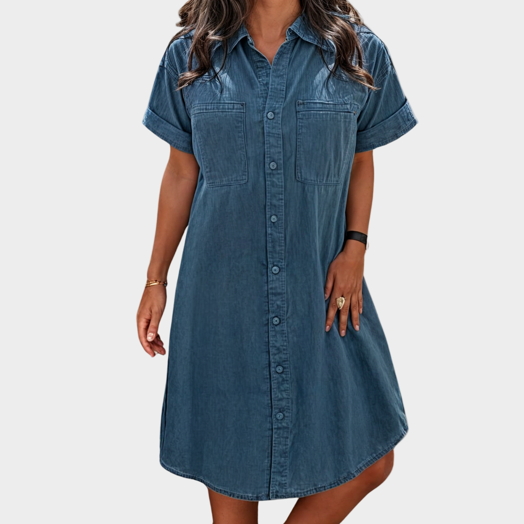 Vestido de jeans suave de verano para Valentina