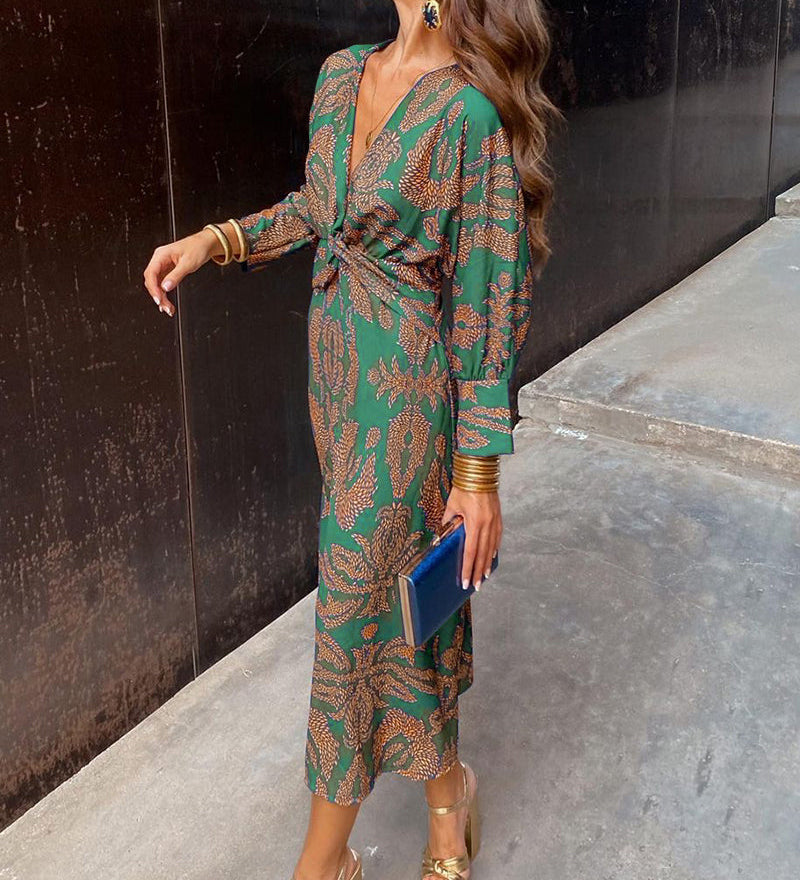 Sabrina - Vestido midi de sofisticación elegante