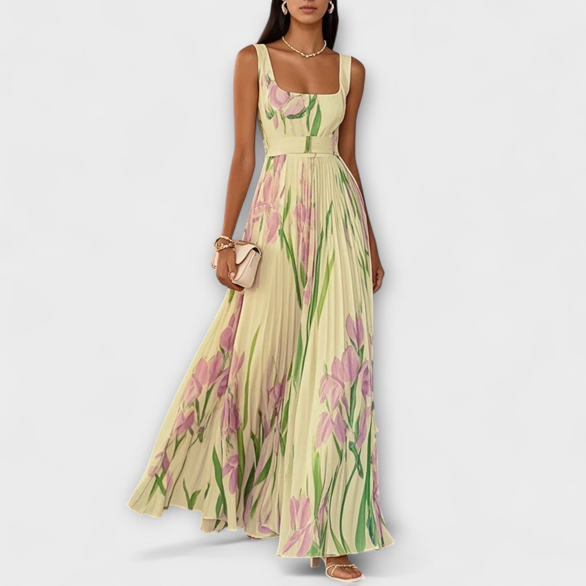 Penélope - Vestido Maxi de Chiffón