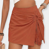Shorts de Cintura Alta con Falda - Valentina