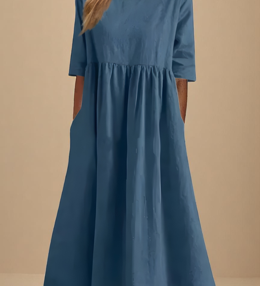 Minea - Vestido de Algodón Fresco