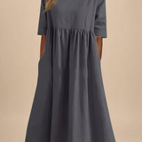 Minea - Vestido de Algodón Fresco