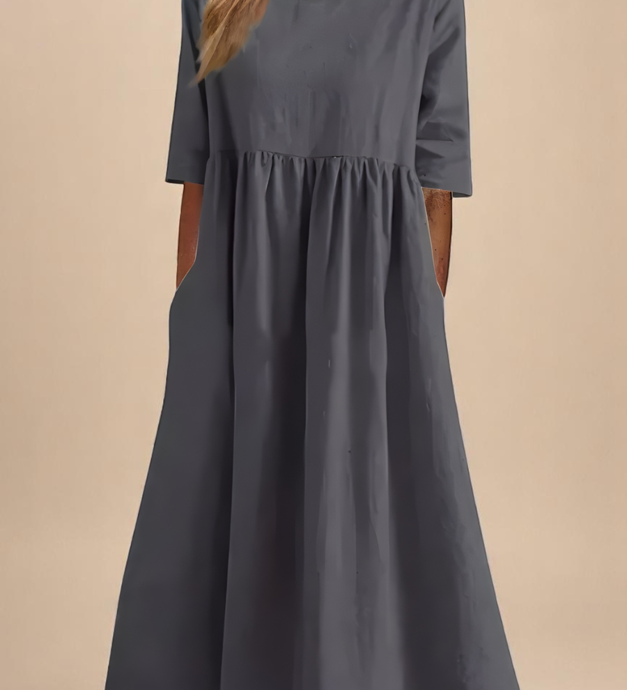 Minea - Vestido de Algodón Fresco