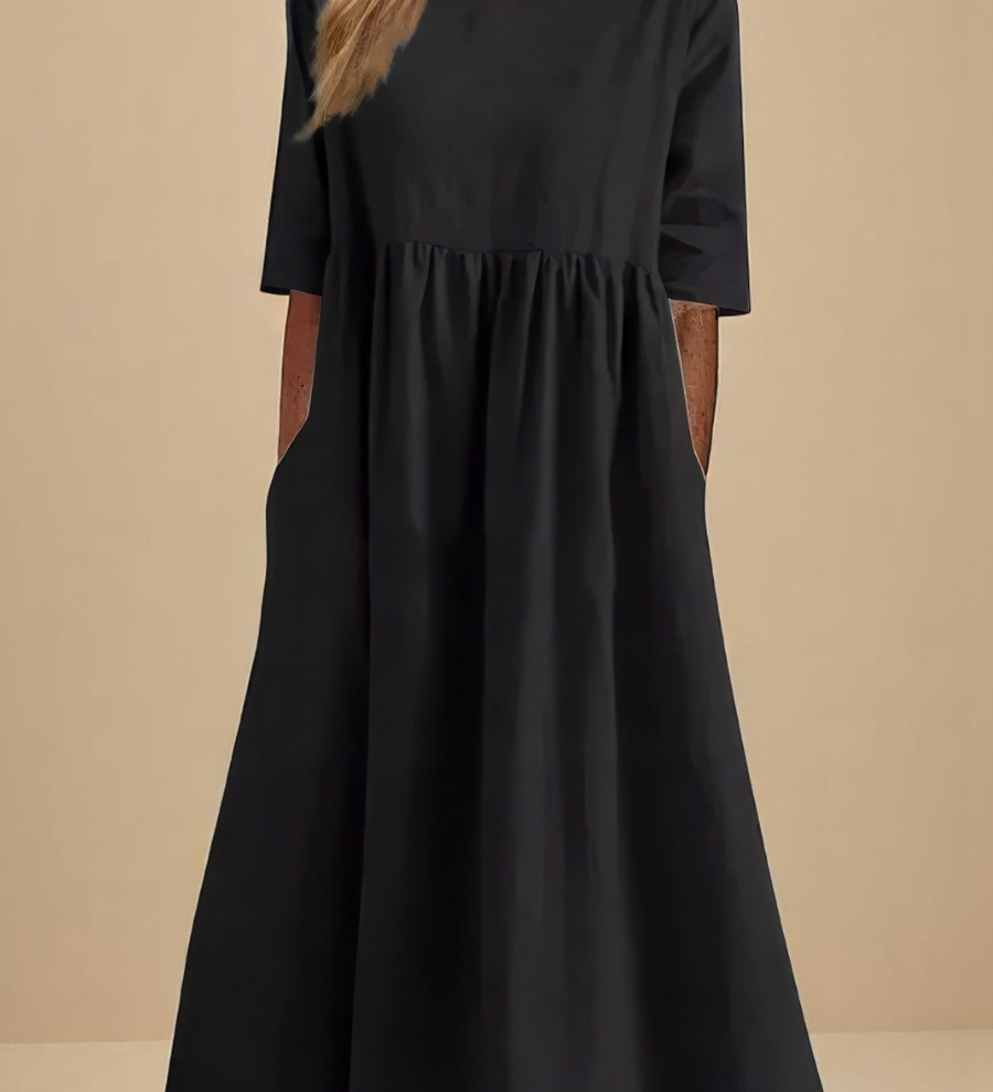 Minea - Vestido de Algodón Fresco