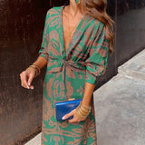 Sabrina - Vestido midi de sofisticación elegante