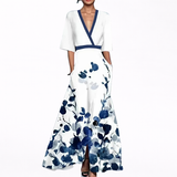 Valentina - Vestido Maxi Chic con Escote Elegante