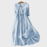 Vestido con Elegante Cuello para Valentina